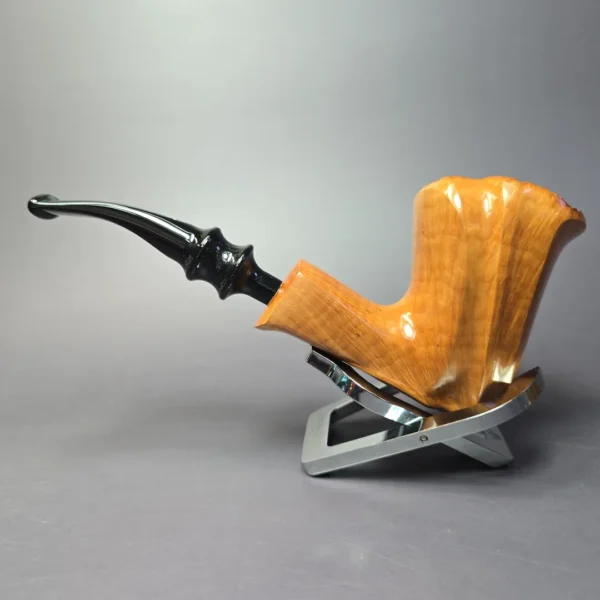 Nording Virgin Grain 1 Smooth Freehand Estate Briar Pipe, Unsmoked - Image 4