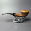 Mark Tinsky 1 Star Partially Sandblasted Bulldog Estate Briar Pipe, American Estates - Image 4