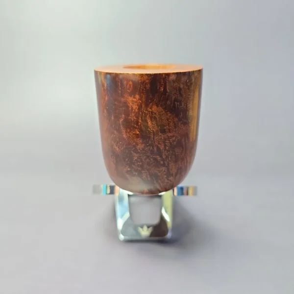 James Upshall Grade A Grp 6 Smooth Hex Shank Canadian Estate Briar Pipe, Unsmoked - Image 4