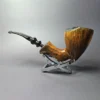 Ben Wade (Preben Holm) Golden Grain XL Smooth Freehand Estate Briar Pipe, Unsmoked - Image 4