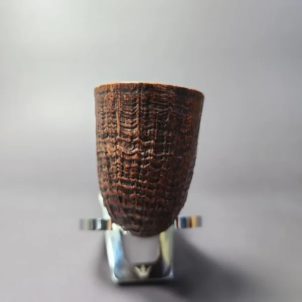 Savinelli Luisa Fiammata 413 KS Sandblasted Dublin Estate Briar Pipe, Italian Estates - Image 4