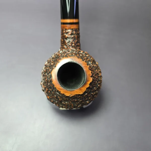 Becker (Fritz & Paolo) XL Rusticated Rhodesian Estate Briar Pipe, Italian Estates - Image 5