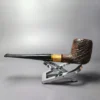 Stanwell Zebrano Sandblasted Apple Estate Briar Pipe, Danish Estates - Image 5