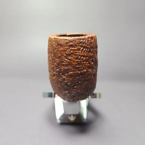 Charatan's Make 20104DC Sandblasted Lumberman Estate Briar Pipe, English Estates - Image 5