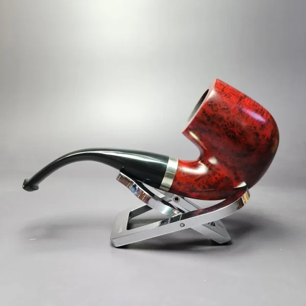 Merchant Service Smooth “Full Bent” Bent Billiard Artisan Briar Pipe, New - Image 5
