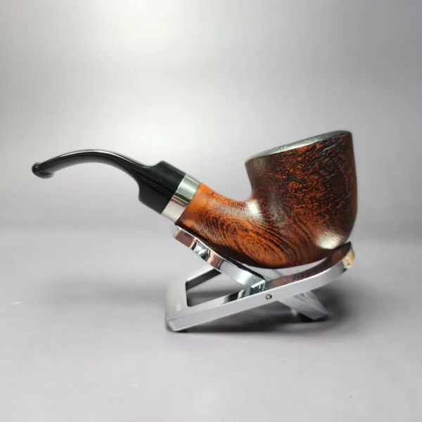 Morgan BlackJack 20 Sandblasted Dublin Briar Pipe, New - Image 5