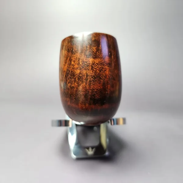 Roma Smooth Saddle Billiard Estate Briar Pipe, Unsmoked - Image 5