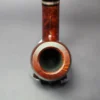 Thomas Cristiano Smooth Bent Brandy Estate Briar Pipe, Unsmoked - Image 5