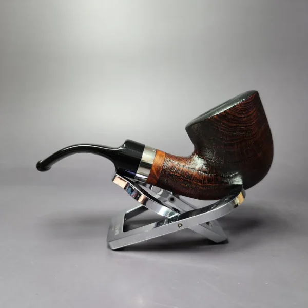 Morgan BlackJack 20 Sandblasted Dublin Briar Pipe, New - Image 5