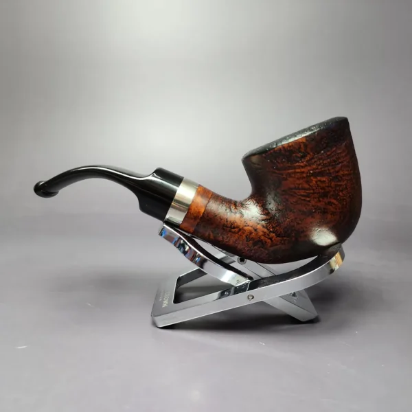 Morgan BlackJack 20 Sandblasted Dublin Briar Pipe, New - Image 5