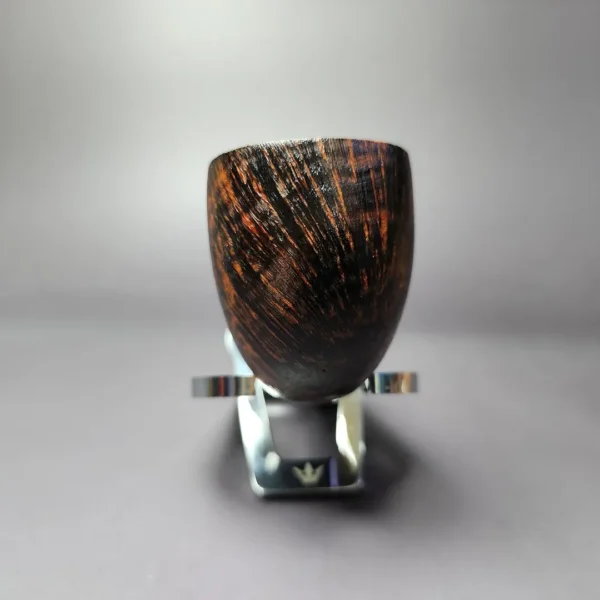 Sean Reum Glacier "Eggshell" Sandblast Dublin Handmade Briar Pipe, New - Image 5