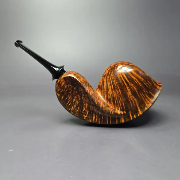 Geiger Contrast Draconian Belly Flop Estate Briar Pipe, Unsmoked - Image 5