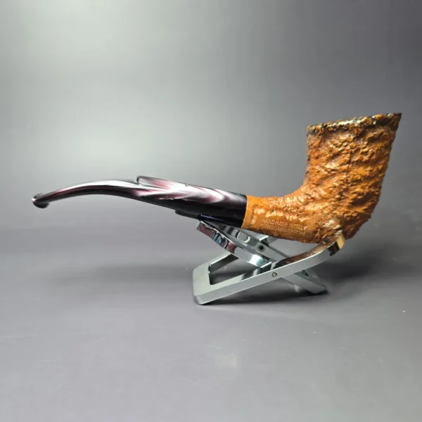 Caminetto Business 156 KS Rusticated Dublin Estate Briar Pipe, Italian Estates - Image 5