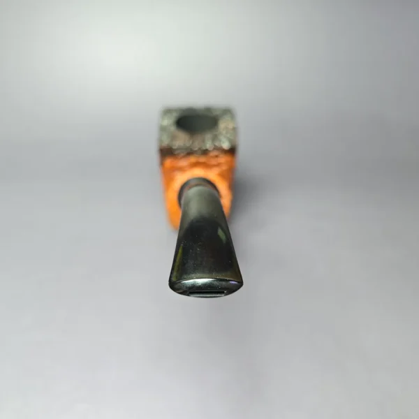 Brebbia Linea Varese Patent 402 Panel Sitter Estate Briar Pipe, Unsmoked - Image 5
