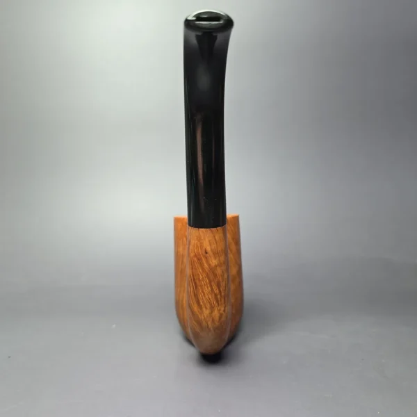 Ed Burak Connoisseur Magnum Smooth Oom Paul Estate Briar Pipe, American Estates - Image 5