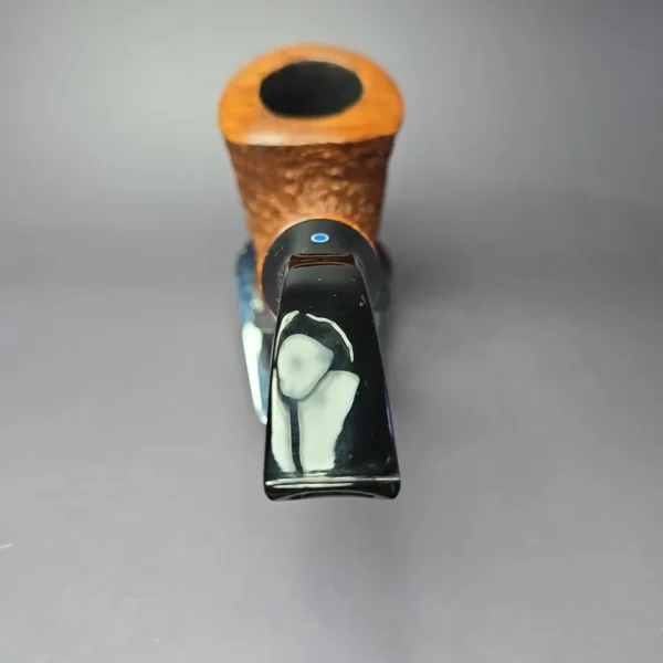 Ardor Urano XL Rusticated Dublin w/ Silver Estate Briar Pipe, Italian Estates - Image 5
