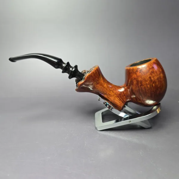 Preben Holm Hand Cut 4 XL Smooth Freehand Estate Briar Pipe, Danish Estates - Image 5