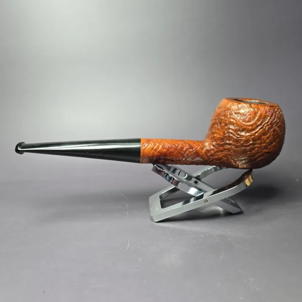 John Eells 2001 CORPS Pipe of the Year Sandblasted Apple Estate Briar Pipe, American Estates - Image 5