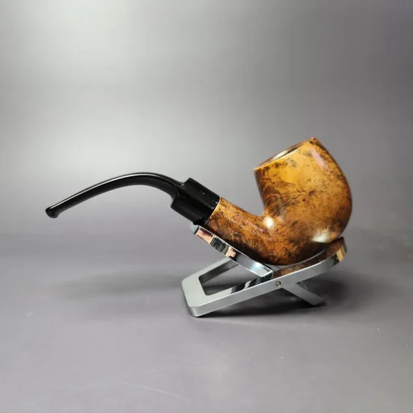 Irwin's by GBD 9456 Smooth Bent Billiard Estate Briar Pipe, English Estates - Image 5