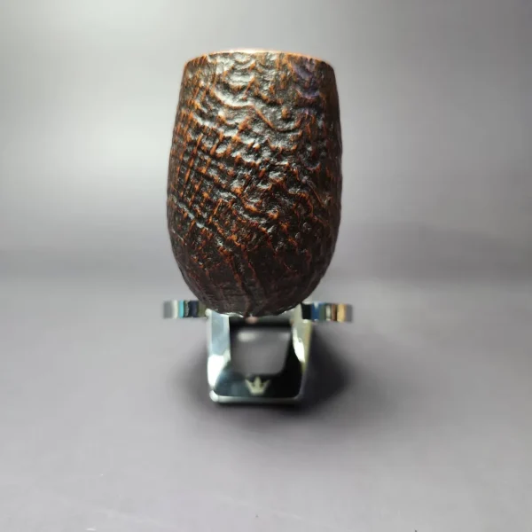 Savinelli Collection 2002 Sandblasted Billiard Estate Briar Pipe, Italian Estates - Image 5