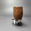 English Rustic Sandblasted Poker Estate Briar Pipe, English Estates - Image 5