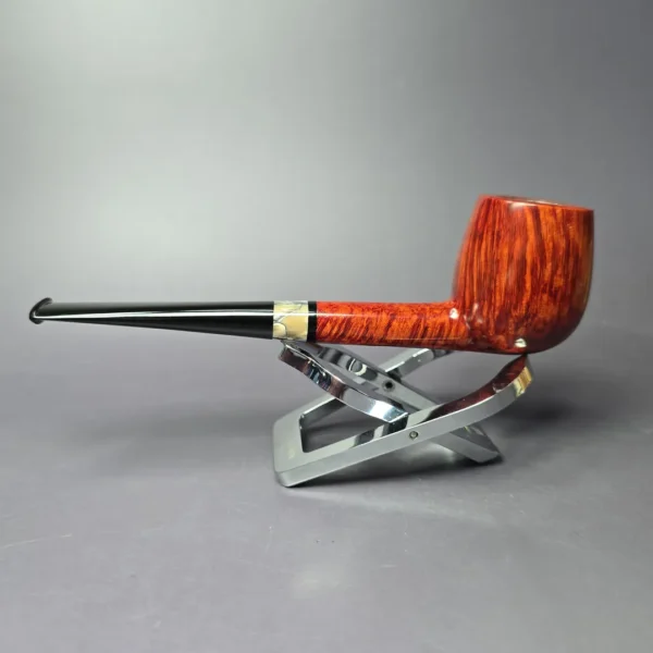 Tom Eltang Smooth Billiard w/ Mammoth Estate Briar Pipe, Unsmoked - Image 5