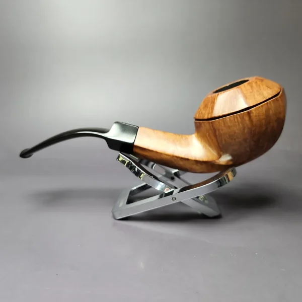 Ed Burak Connoisseur Smooth Facet Bulldog Estate Briar Pipe, American Estates - Image 5