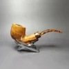 Mastro de Paja 3B Smooth Pot Sitter Estate Briar Pipe, Italian Estates - Image 5