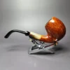 Talamona Marco Polo Smooth Bent Egg Estate Briar Pipe, Italian Estates - Image 5