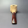 Pipe Tristan Natural Granite Rusticated "55" Pot Handmade Briar Pipe, New - Image 5