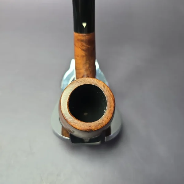 WDC Milano Smooth Bent Billiard Estate Briar Pipe, American Estates - Image 5