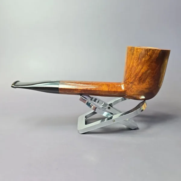 James Upshall Grade A Grp 6 Smooth Hex Shank Canadian Estate Briar Pipe, Unsmoked - Image 5