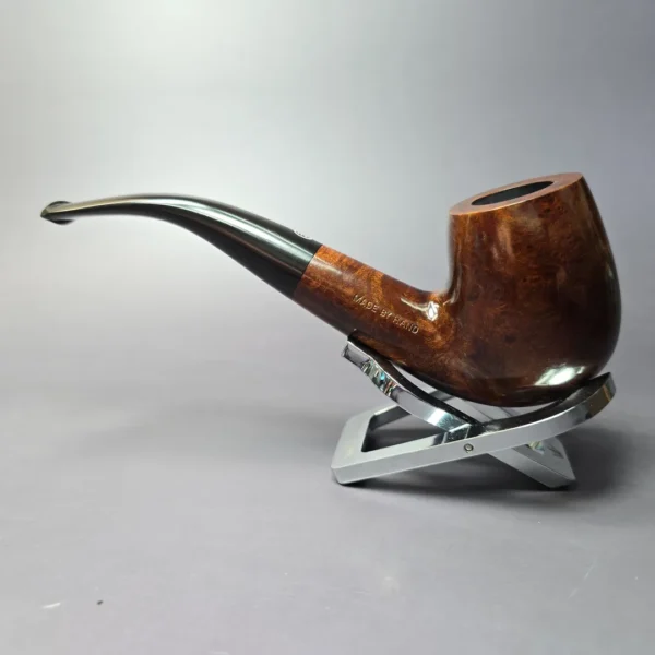 James Upshall Tilshead Grp 6 Smooth Bent Billiard Estate Briar Pipe, Unsmoked - Image 5