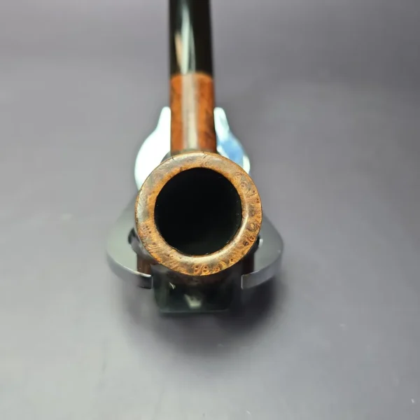 WO Larsen Partially Rusticated Brandy Estate Briar Pipe, Danish Estates - Image 6