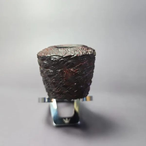 4th Generation (by Ascorti) 1897 Rusticated Dublin Estate Briar Pipe, Unsmoked - Image 6