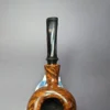 Tsuge Ikebana 1993 Smooth Asymmetrical Tomato Estate Briar Pipe, Unsmoked - Image 6