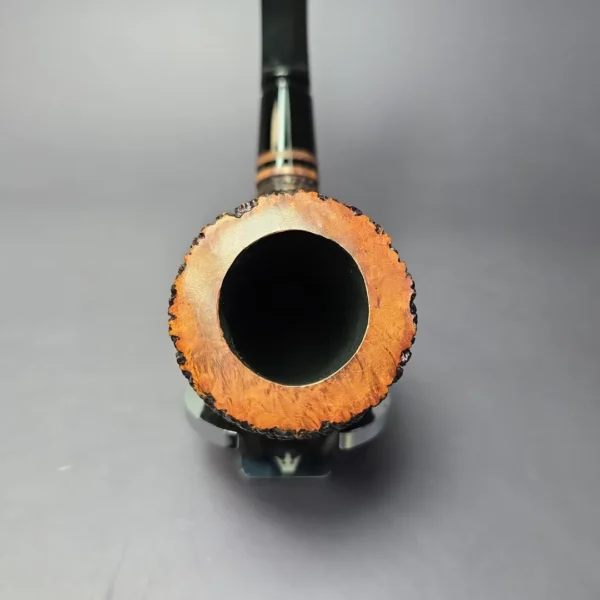 Becker (Paolo) XL (G) Rusticated Pot Estate Briar Pipe, Italian Estates - Image 6