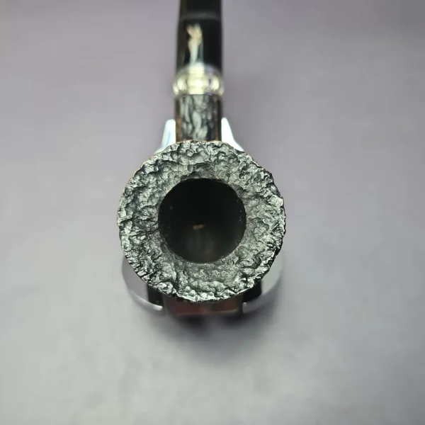 Savinelli Trevi 311 KS Rusticated Poker Estate Briar Pipe, 6mm, Italian Estates - Image 6