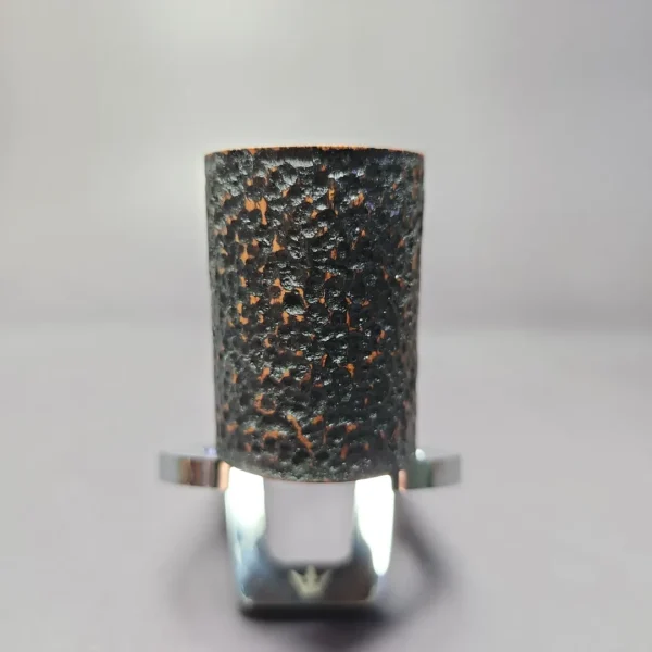 Nording Compass Rusticated Estate Briar Pipe, Unsmoked - Image 6