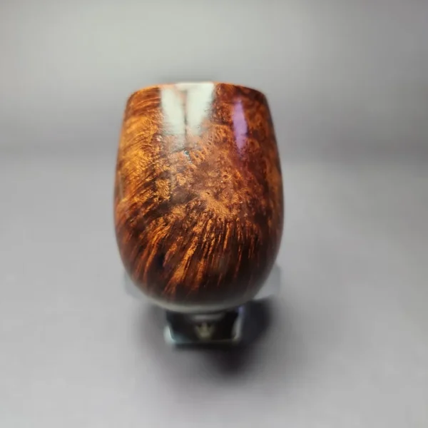 Mountbatten by Charatan 802 Smooth XL Bent Billiard Estate Briar Pipe, English Estates - Image 6