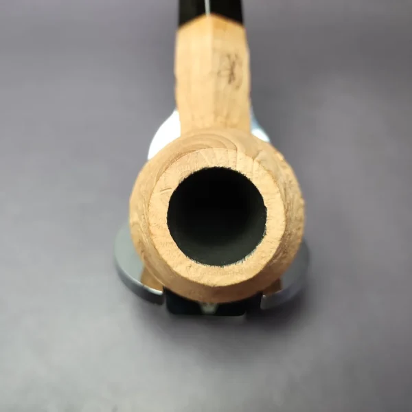 Morgan Bones Sandblasted Bulldog Briar Pipe, New - Image 6