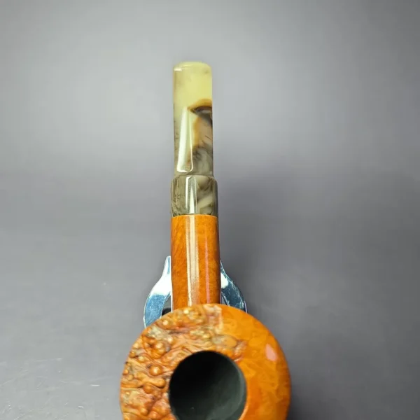 Sebastian Heck Smooth Dublin w/ Plateaux Handmade Briar Pipe, New - Image 6
