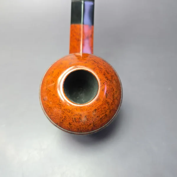 S. Bang (Per Hansen) XL Smooth Squat Bulldog Estate Briar Pipe, Unsmoked - Image 6