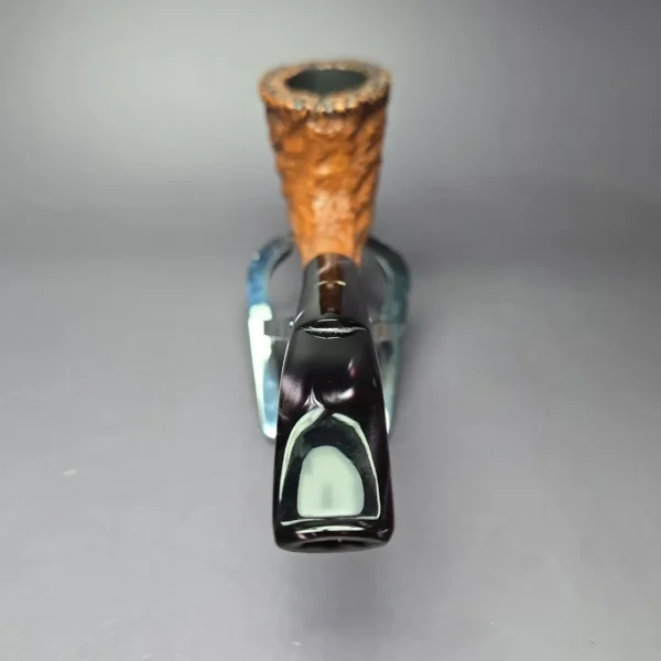 Caminetto Business 156 KS Rusticated Dublin Estate Briar Pipe, Italian Estates - Image 6