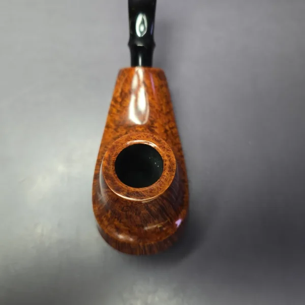Tsuge Ikebana (by Fukuda) Smooth Surfing Volcano Estate Briar Pipe, Unsmoked - Image 6