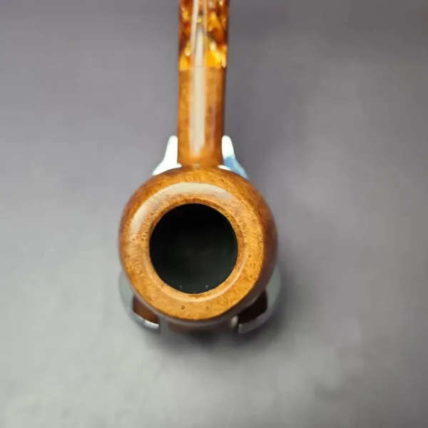 Dave Neeb Smooth Apple Estate Briar Pipe, American Estates - Image 6