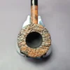 Proxima by Piero Vitale Contrast Sandblasted Pot Briar Pipe, New - Image 6