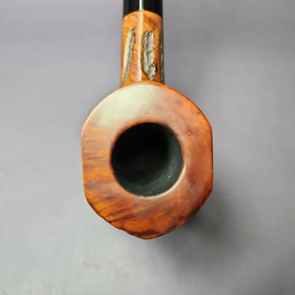 Kaywoodie Oversize XL Rusticated Panel Estate Briar Pipe, American Estates - Image 6