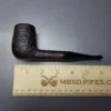 Chacom Select Straight Grain Sandblasted Billiard Estate Briar Pipe, Unsmoked, 9mm - Image 6