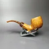 Mastro de Paja 3B Smooth Pot Sitter Estate Briar Pipe, Italian Estates - Image 6